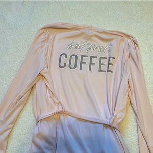 ❤️ Size M Short Robe “But First Coffee”